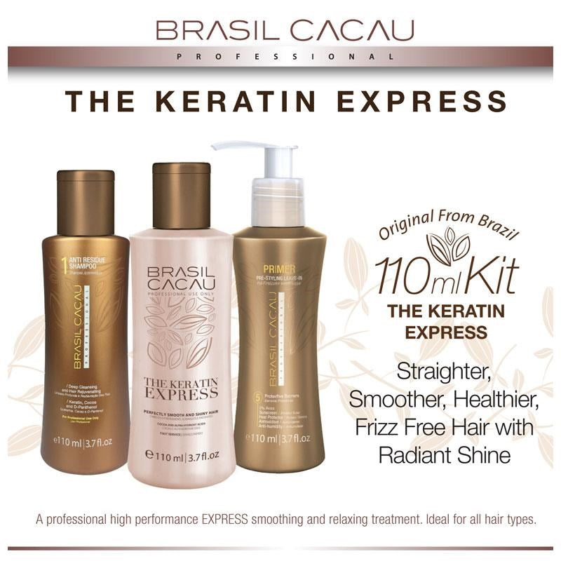 Brasil Cacau Express Treatment Kit 110ml at KK Hair