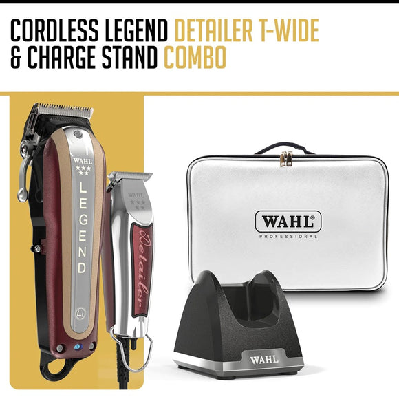 WAHL Legend + Detailer T-Wide & Charger Combo