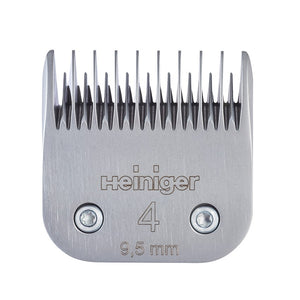 Heiniger Clipper Blade #4 / 9.5 mm Dog/Horse Blade Set