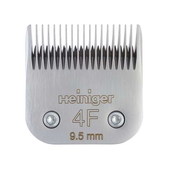 Heiniger Clipper Blade #4F / 9.5 mm Dog/Horse Blade Set