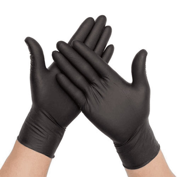 Medi-Origin Small Black Nitrile Gloves 100pk