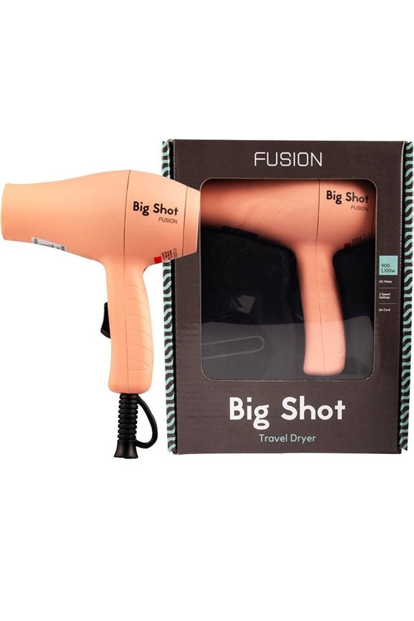 Fusion Big Shot + Travel Dryer Mauve Dual Voltage 1000W