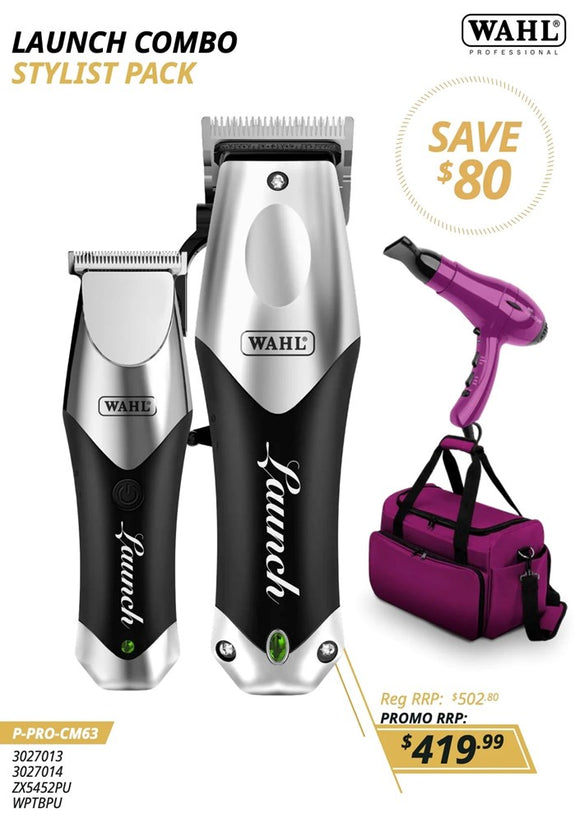 Wahl Launch Combo Stylist Pack Trio