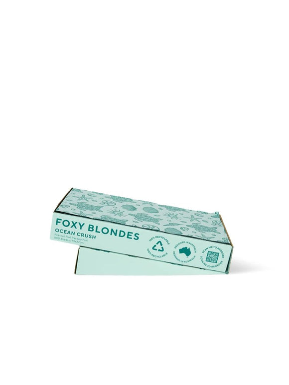 Foxy Blondes Ocean Crush Flats 500 Sheet 15x27cm