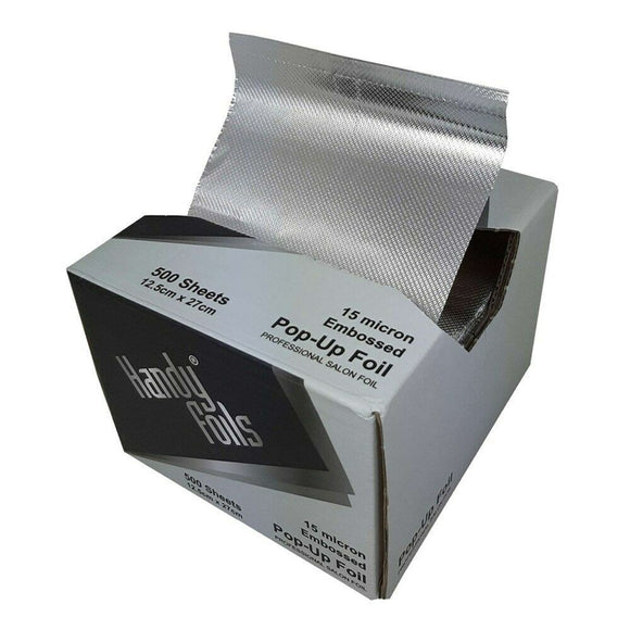 Handy Foil Pop Up 15 Micron 500 Sheet 12.5cm x 27cm