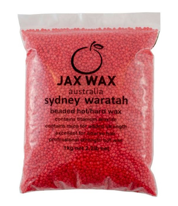 Jax Wax Hybrid Wax Sydney Waratah Beads 1kg