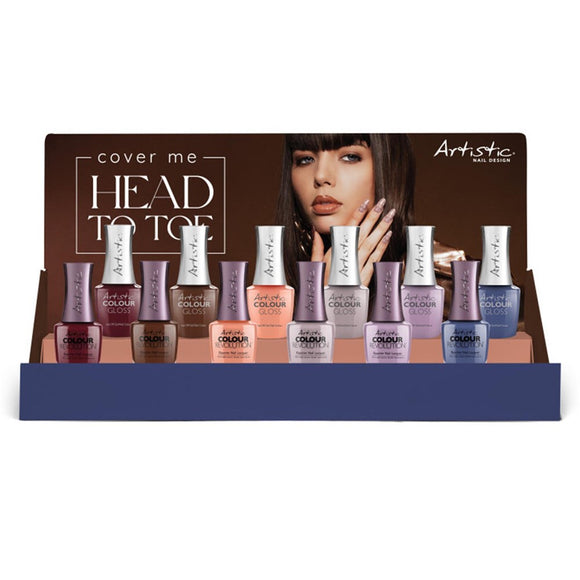 Artistic Head To Toe Collection 12pc Display