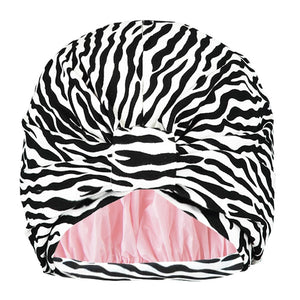 SD Turban Shower cap Dazzle of Zebras