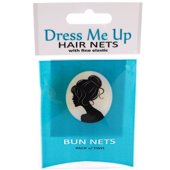 Dress Me Up Bun Net Dark Brown 2Pc