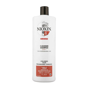 Nioxin Prof System 4 Cleanser Shampoo 1000Ml