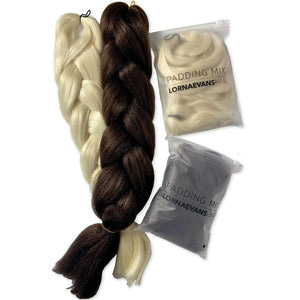 Lorna Evans Hair Padding Brown