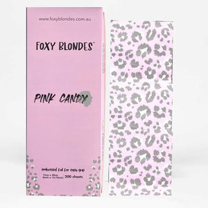 Foxy Blondes Pink Candy Balayage Foil 40cm x 15cm