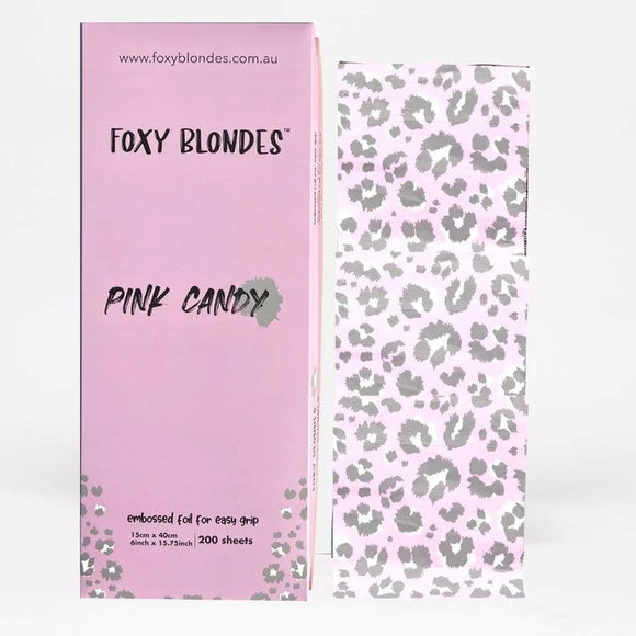 Foxy Blondes Pink Candy Balayage Foil 40cm x 15cm