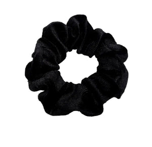 PP Luxe velvet scrunchie- Cosmo Black
