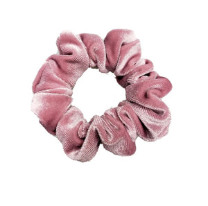 PP Luxe Velvet Scrunchie- Strawberry