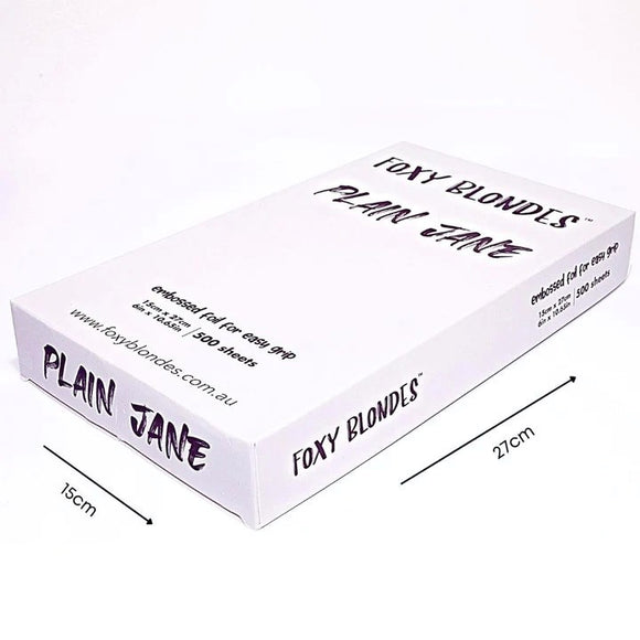 Foxy Blondes Flats PLain Jane 500 Sheet