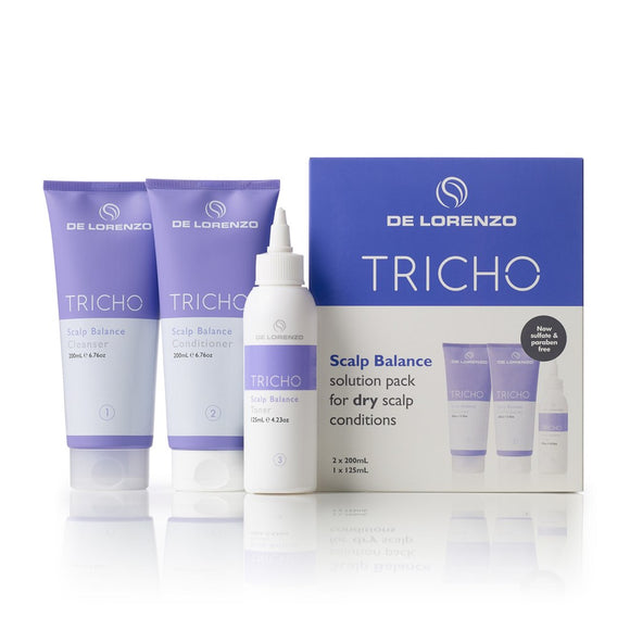 Delorenzo Tricho Scalp Balance Trio Solutions Pack