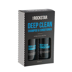 Rockstar Deep Clean Shampoo & Conditioner Duo Pack- 2 X 250ML