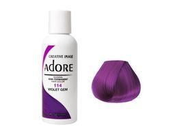 Adore Semi Permanent Color Violet Gem