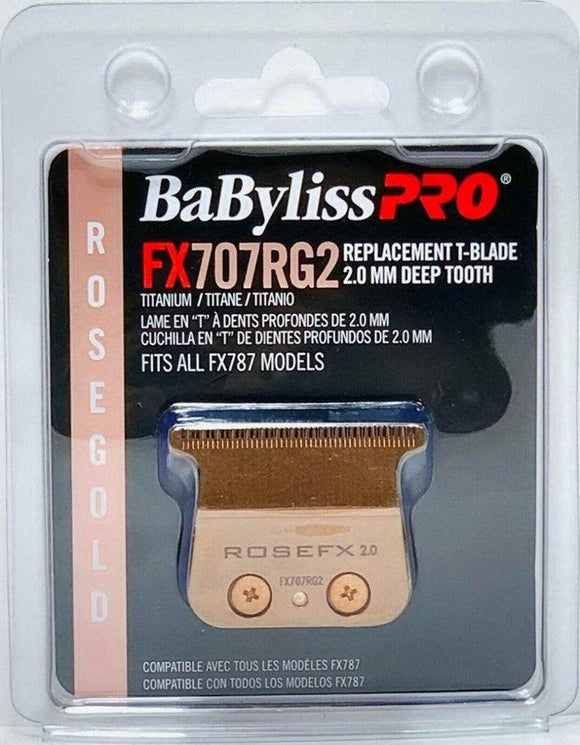 Babyliss Pro Blade Deep Tooth Rose Gold FX707RG2 - KK Hair
