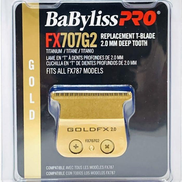 Babyliss Pro Deep Tooth Gold Blade FX707G2 - KK Hair