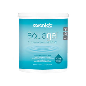 Caron Aquagel Natural Water Based Strip Wax 1.1kg - KK Hair