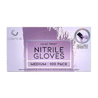 Colortrak Nitrile Gloves Lilac Frost- Medium