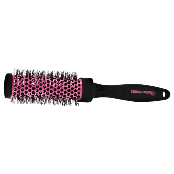 Denman Squargonomics 33mm Brush with Hangtab - Pink - KK Hair