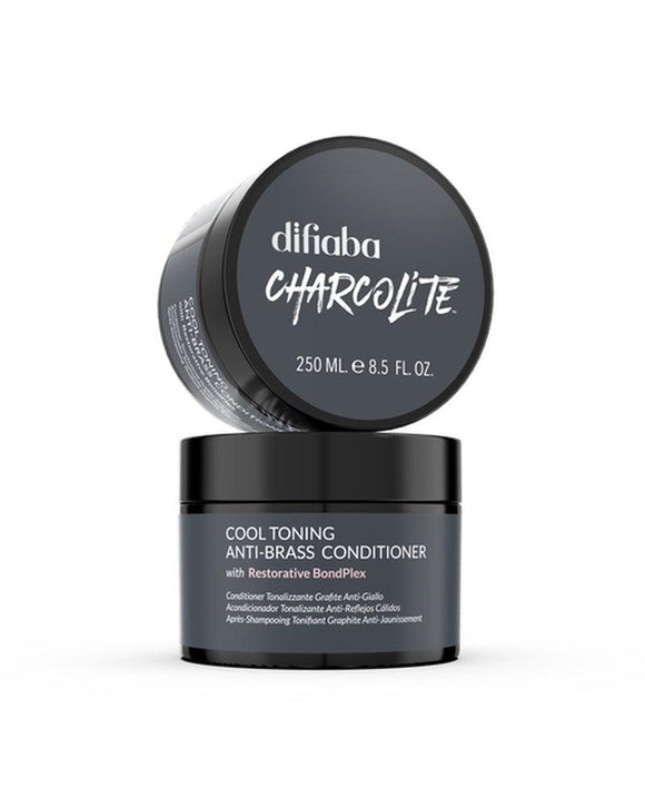 Difiaba Charcolite Cool Toning Anti-Brass Conditioner 250ml - KK Hair