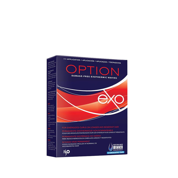 ISO Option Exo Wave for Energised Curl on Longer Resistant Hair