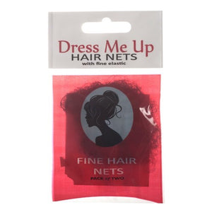 Dress Me Up Fine Hair Net Blonde 2pk