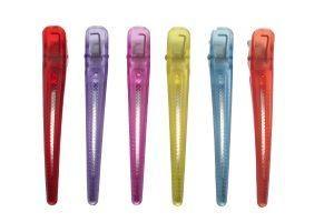 Fortress Sectioning Clips Colors 6 Pk - KK Hair