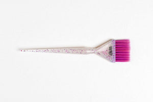 Glide Lilac Sparkle Tint Brush Small - KK Hair