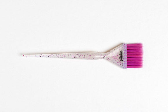 Glide Lilac Sparkle Tint Brush Small - KK Hair