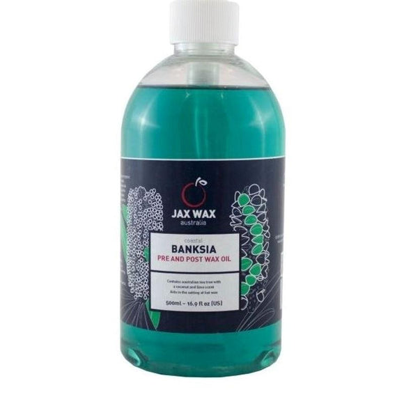 Jax Wax Coastal Banksia Pre & Post Wax Oil Pump 500ml - KK Hair