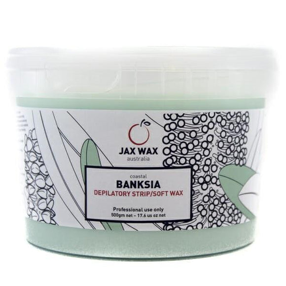 Jax Wax Cream Strip Wax Coastal Banksia 500ml - KK Hair