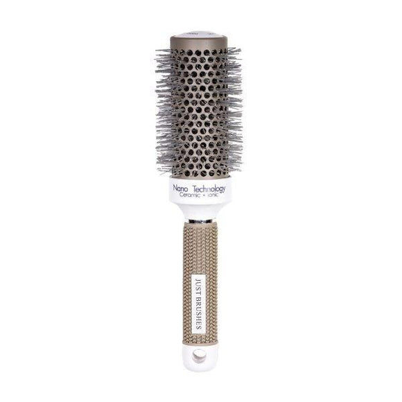 Just Brushes white Ceramic Rubber Grip 45 - KK Hair