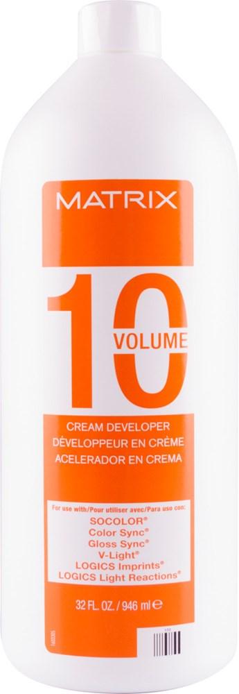 Matrix 10 Volume Cream Developer 946ml - KK Hair