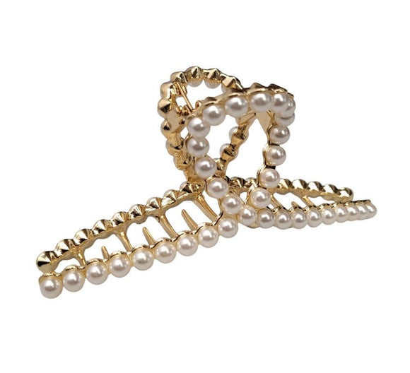 PP Winding Pearls Metal Claw Clip - KK Hair