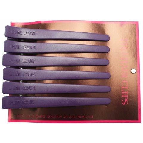 Pro Clip - Purple Pk.6 - KK Hair