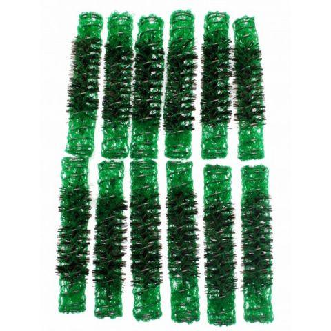 Santorini Brush Roller Green 10mm x 12 - KK Hair