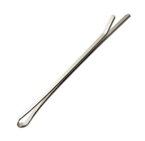 Pink Pewter Metal Styling Bobby Pins Silver