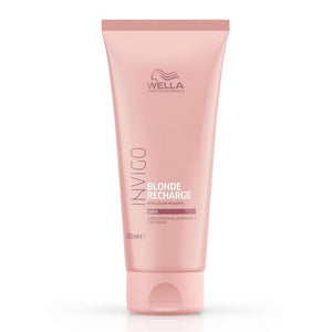 Wella Invigo Blonde Recharge Cool Blonde Color Refreshing Conditioner 200Ml - KK Hair