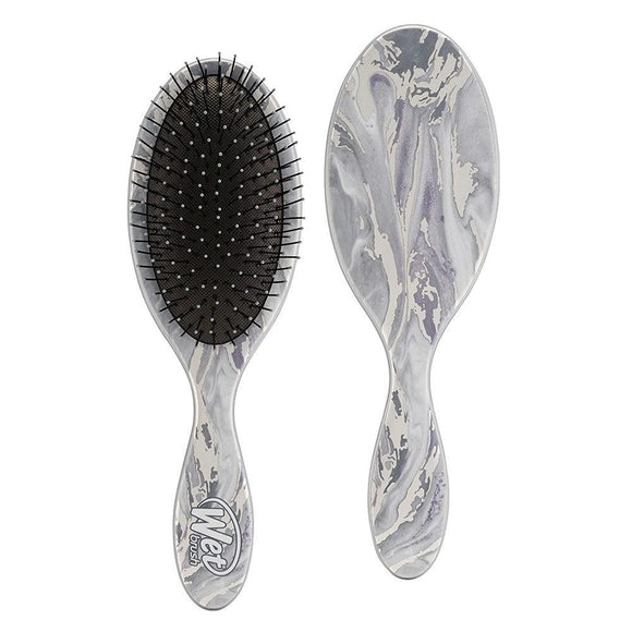 Wet Brush Metallic Marble Silver - KK Hair
